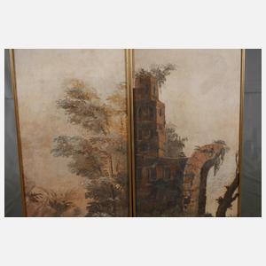 Zwei Wandpaneele Italien