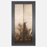 Zwei Wandpaneele Italien111