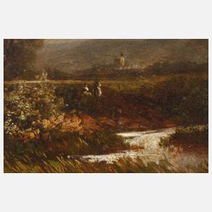 Sandor Brodszky, attr., Gewitterlandschaft