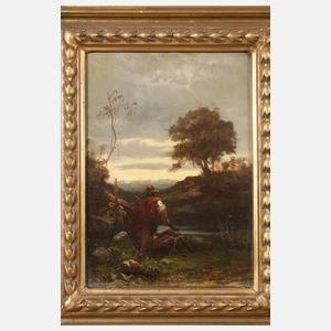 Prof. Wilhelm von Diez, attr., Wildschütz