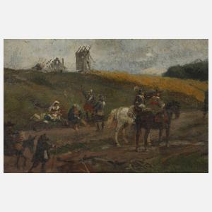 Prof. Wilhelm von Diez, Schwedenzug