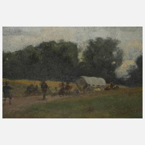 Prof. Wilhelm von Diez, Schwedenzug