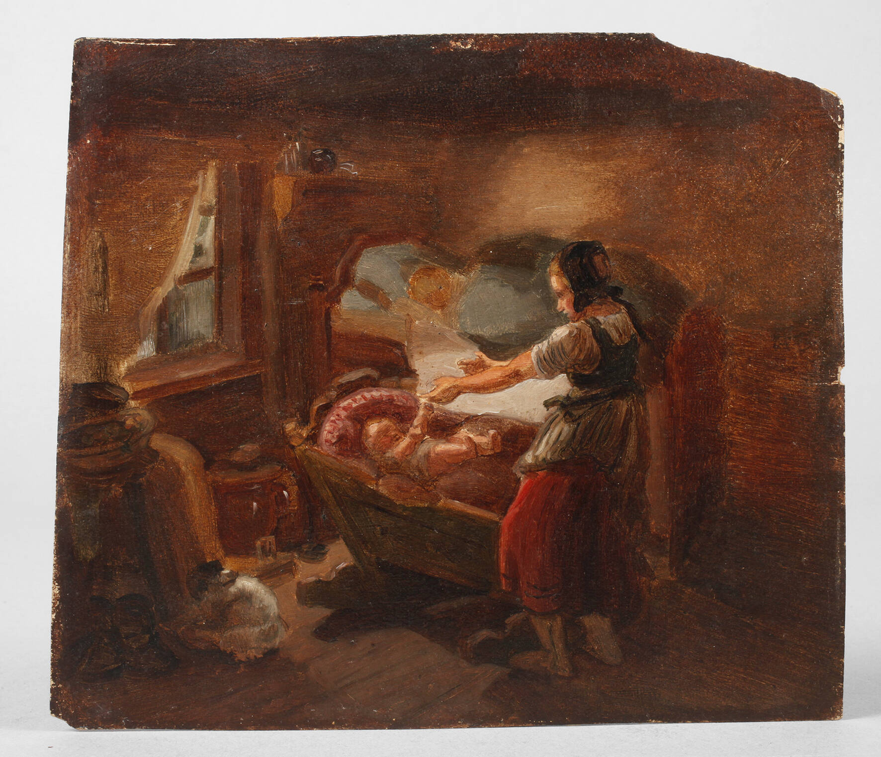 Peter Fendi, attr., Mutterglück