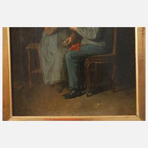 Prof. Friedrich Friedländer, Die Pfeife am Abend