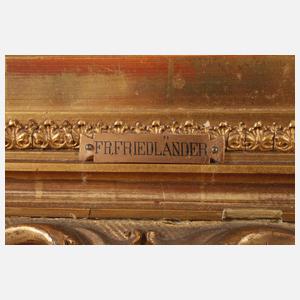 Prof. Friedrich Friedländer, Die Pfeife am Abend