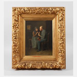 Prof. Friedrich Friedländer, Die Pfeife am Abend