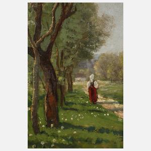 Dr. med. Otto Gampert, "Motiv aus den Isarauen"