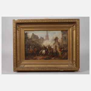 Johann Baptist Heinefetter, Schlachtenszene 1870–71