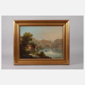 F. G. Herchenröder, Am Gebirgssee