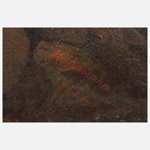 H. Lehmann, Wandersmann im Hochgebirge