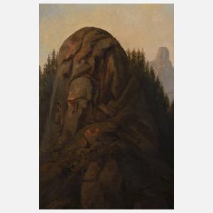 H. Lehmann, Wandersmann im Hochgebirge