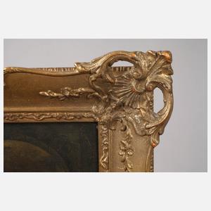 Charles Louis Lesaint, attr., Im Kreuzgang