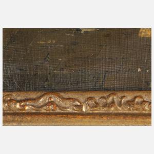 Charles Louis Lesaint, attr., Im Kreuzgang