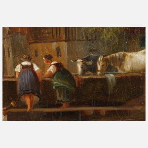 E. Leuteritz, "Die Zugspitze bei Partenkirchen"