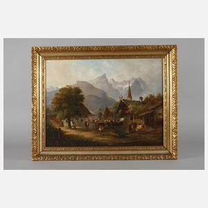 E. Leuteritz, "Die Zugspitze bei Partenkirchen"