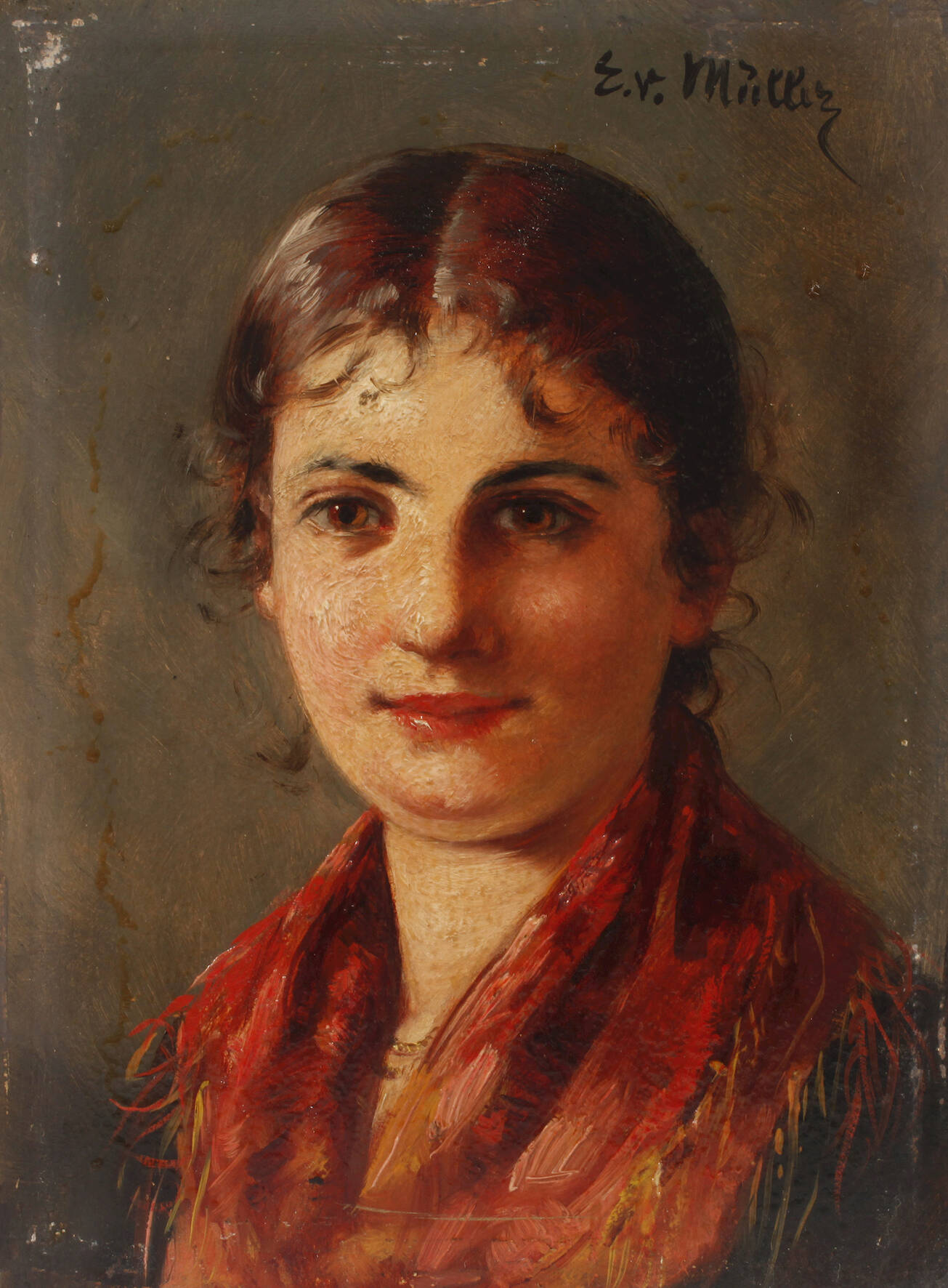 Emma von Müller, Portrait einer jungen Frau