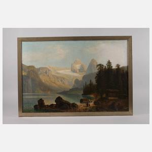 Theodor Nocken, Sommerliche Alpenlandschaft