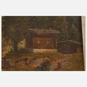 Theodor Nocken, Sommerliche Alpenlandschaft