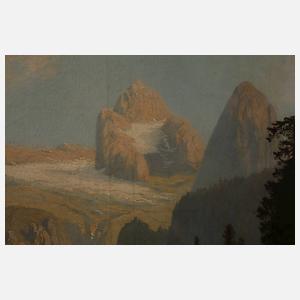 Theodor Nocken, Sommerliche Alpenlandschaft