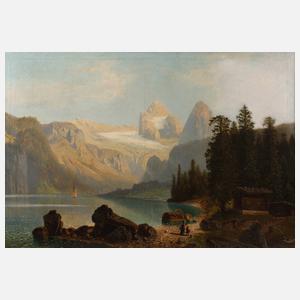 Theodor Nocken, Sommerliche Alpenlandschaft