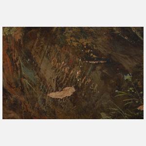 Carl Friedrich Ockert, Hirsche in Sommerlandschaft