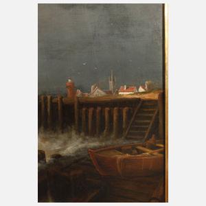 Ernst Penning, Dampfschiff im Sturm