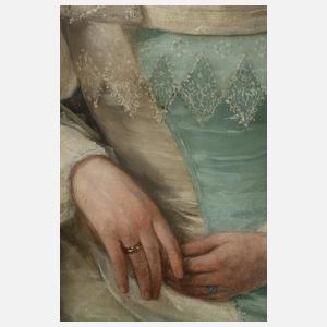 Ludwig Rach, Herrschaftliches Damenportrait