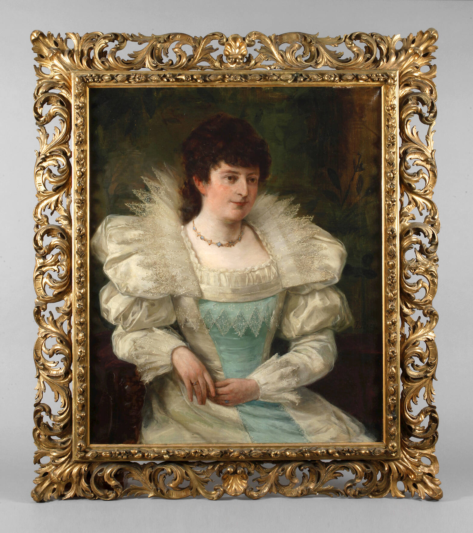 Ludwig Rach, Herrschaftliches Damenportrait