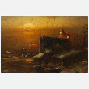 Th. Renardt, Winterabend