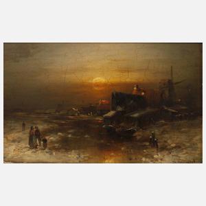 Th. Renardt, Winterabend