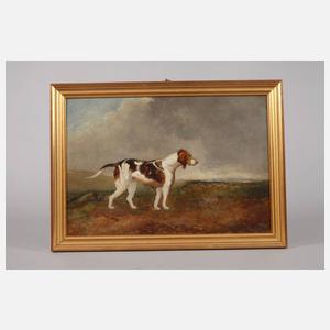 I. H. Smith, Jagdhund in weiter Landschaft