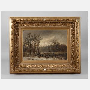 Adolf Stademann, Holzsammler am Fluss