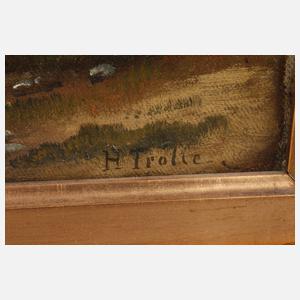 H. Trolle, Sommer am Teich