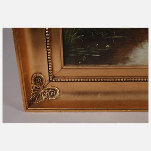 H. Trolle, Sommer am Teich