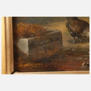 Wanderndonk, Auf dem Hühnerhof