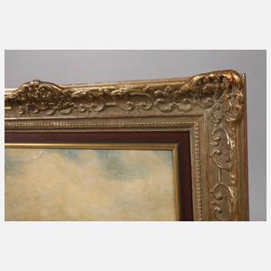 C. Watson, Segelboote vor Steilküste