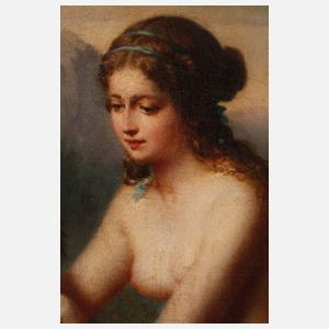 Julius Weyde, "Vor dem Bade"