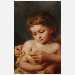 Julius Weyde, "Vor dem Bade"