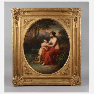 Julius Weyde, "Vor dem Bade"