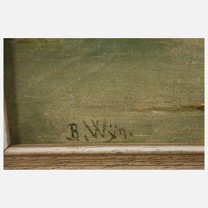 B. Wijn, Morgendliche Flussaue