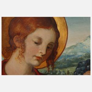 Triptychon mit Traubenmadonna