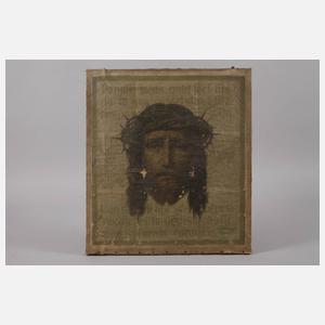 "Ecce Homo" – Christuskopf mit Dornenkrone