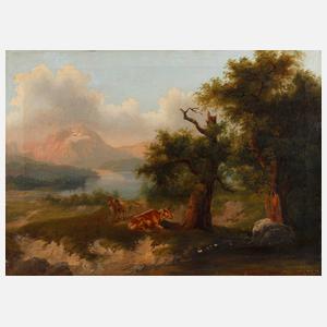 Bukolische Landschaft