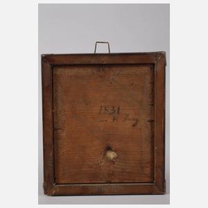 H. Jung, attr., Junger Mann mit Hündchen