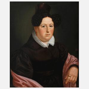 Damenportrait Biedermeier