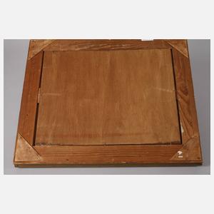 Malerin mit Kind im Atelier