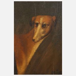 J. D. Meese, Eleganter Herr mit Windhunden