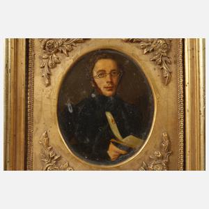 Paar Biedermeierportraits