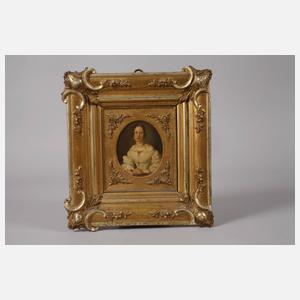 Paar Biedermeierportraits