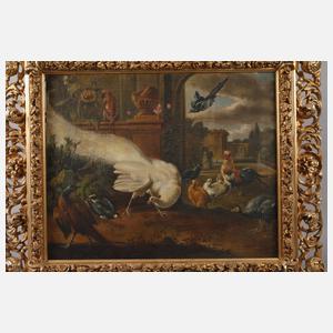 Geflügelmenagerie im Barockpark